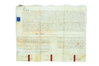 Item #5001018 Legal Document with the Signatures of William Bligh, Elizabeth Bligh, Francis...