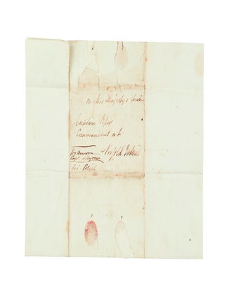 Autograph letter signed, to Captain John Piper, Commandant at Norfolk Island.