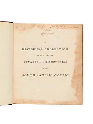 Item #5001043 An Historical Collection of the several Voyages and Discoveries in the South...