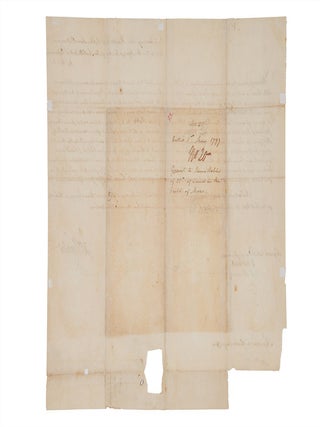 Land Grant to James Robbs of twenty-five acres in the Field of Mars.