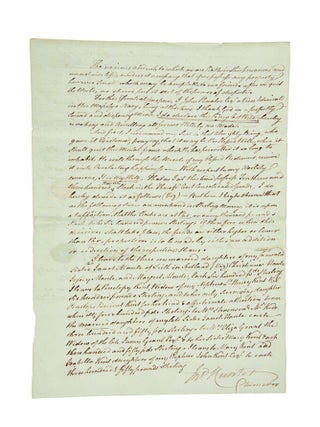 A group of original manuscript Wills…