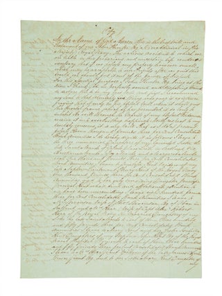 A group of original manuscript Wills…