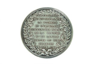 Commemorative medal for the La Pérouse expedition.