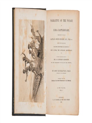 Item #5001100 Narrative of the Voyage of H.M.S. Rattlesnake commanded by the late Captain Owen...