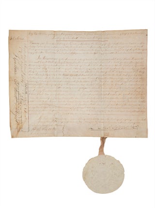 Item #5001103 Land Grant to Henry Oliver for forty-five acres at Hunter's Hill. Governor Lachlan...