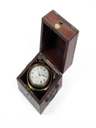 Item #5001114 Earnshaw-type Naval Chronometer no. 640, carried successively on board HMS Fly and...