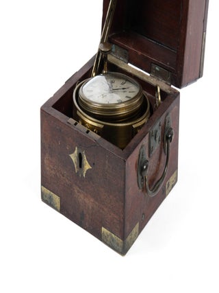 Earnshaw-type Naval Chronometer no. 640, carried successively on board HMS Fly and then on HMS Rattlesnake for the survey of the Australian coast.