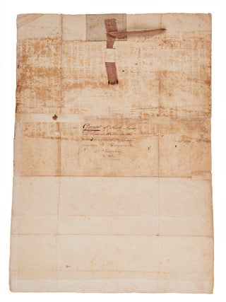 Land Grant to Robert Webb of sixty acres for "Webbs Farm" beside the Parramatta River.
