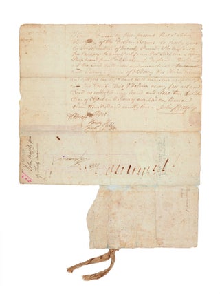 Land Grant of thirty acres to John Bazely at Eastern Farms.
