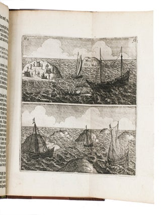 Ongeluckige Voyagie, van't Schip Batavia, Nae de Oost-Indien. Gebleven op de Abrolhos van Frederick Houtman... Uytgevaren onder den E. Francoys Pelsert. Vervatende Soo 't verongelucken des Schips, als de grouwelijcke Moorderijen onder 't gebergde Scheepsvolck, op "t Eylant Bataviaes Kerck-hof veergevallen, nevens de Straffe de Hantda-digers overgekomen. Geschiet in de jaren 1628 en 1629... ["The disastrous voyage of the ship Batavia, sailing for the East Indies. Wrecked on Frederick van Houtman's Abrolhos... Commanded by E. Fran&ccedil;ois Pelsaert. Account of the shipwreck as well as the horrible massacre committed by the ships crew, their rescue on Batavia's Kerckhof Island and the punishment of the murderers in 1628 and 1629...].