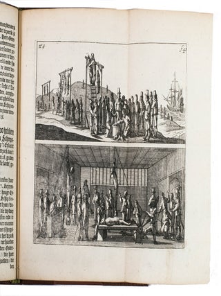 Ongeluckige Voyagie, van't Schip Batavia, Nae de Oost-Indien. Gebleven op de Abrolhos van Frederick Houtman... Uytgevaren onder den E. Francoys Pelsert. Vervatende Soo 't verongelucken des Schips, als de grouwelijcke Moorderijen onder 't gebergde Scheepsvolck, op "t Eylant Bataviaes Kerck-hof veergevallen, nevens de Straffe de Hantda-digers overgekomen. Geschiet in de jaren 1628 en 1629... ["The disastrous voyage of the ship Batavia, sailing for the East Indies. Wrecked on Frederick van Houtman's Abrolhos... Commanded by E. Fran&ccedil;ois Pelsaert. Account of the shipwreck as well as the horrible massacre committed by the ships crew, their rescue on Batavia's Kerckhof Island and the punishment of the murderers in 1628 and 1629...].